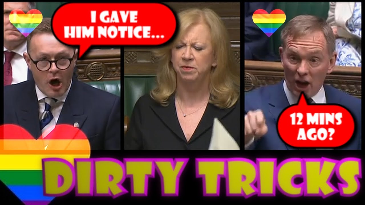 LGBT conflict - Chris Bryant fends off Conservative attack & Freudian Slip