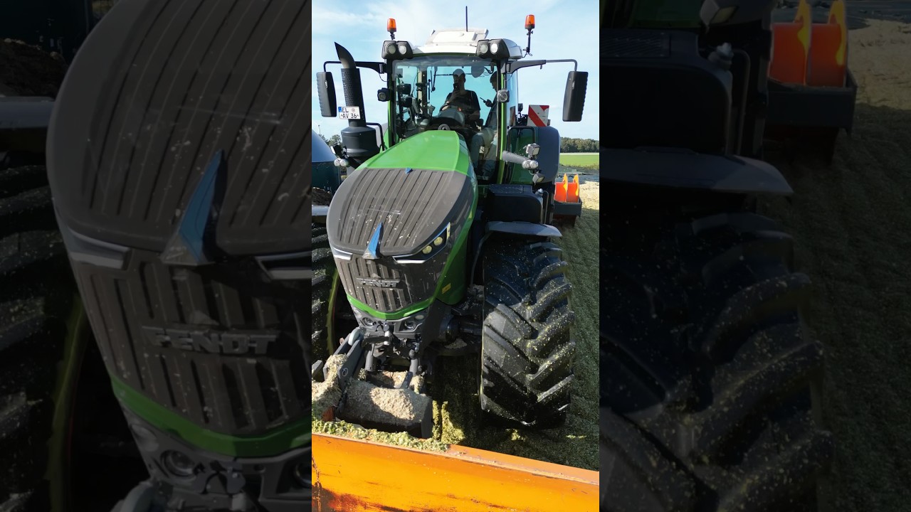 #fendt1050 #johndeere #landwirtschaft #ernte #tractor #maisernte  #2023 #fendt #maish&auml;ckseln #krone