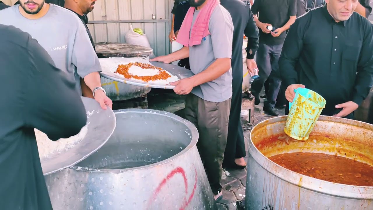 موكب جمهور الأنصار الملحق كربلاء المقدسة زيارة الأربعين 