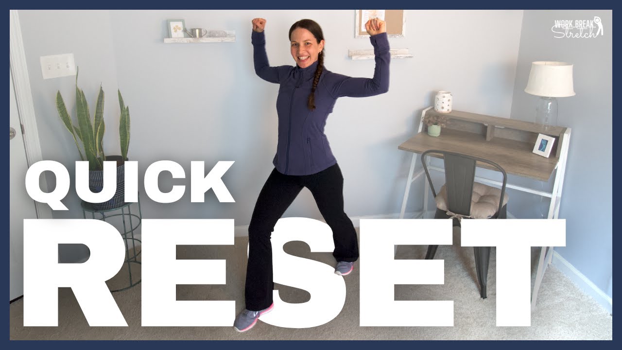 Quick Workday Stretch to Relieve Tension and Shake Off Stress