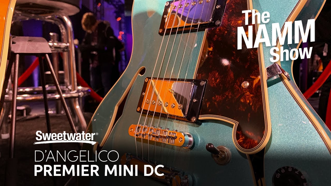 D'Angelico Premier Mini DC at Winter NAMM 2020