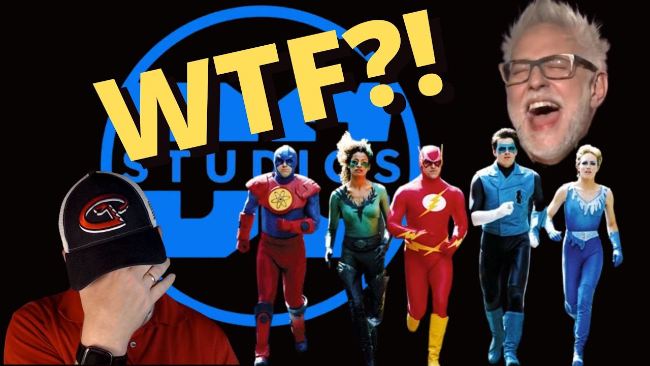 WTF is James Gunn doing?  Green Lantern and Hawkgirl revealed!!