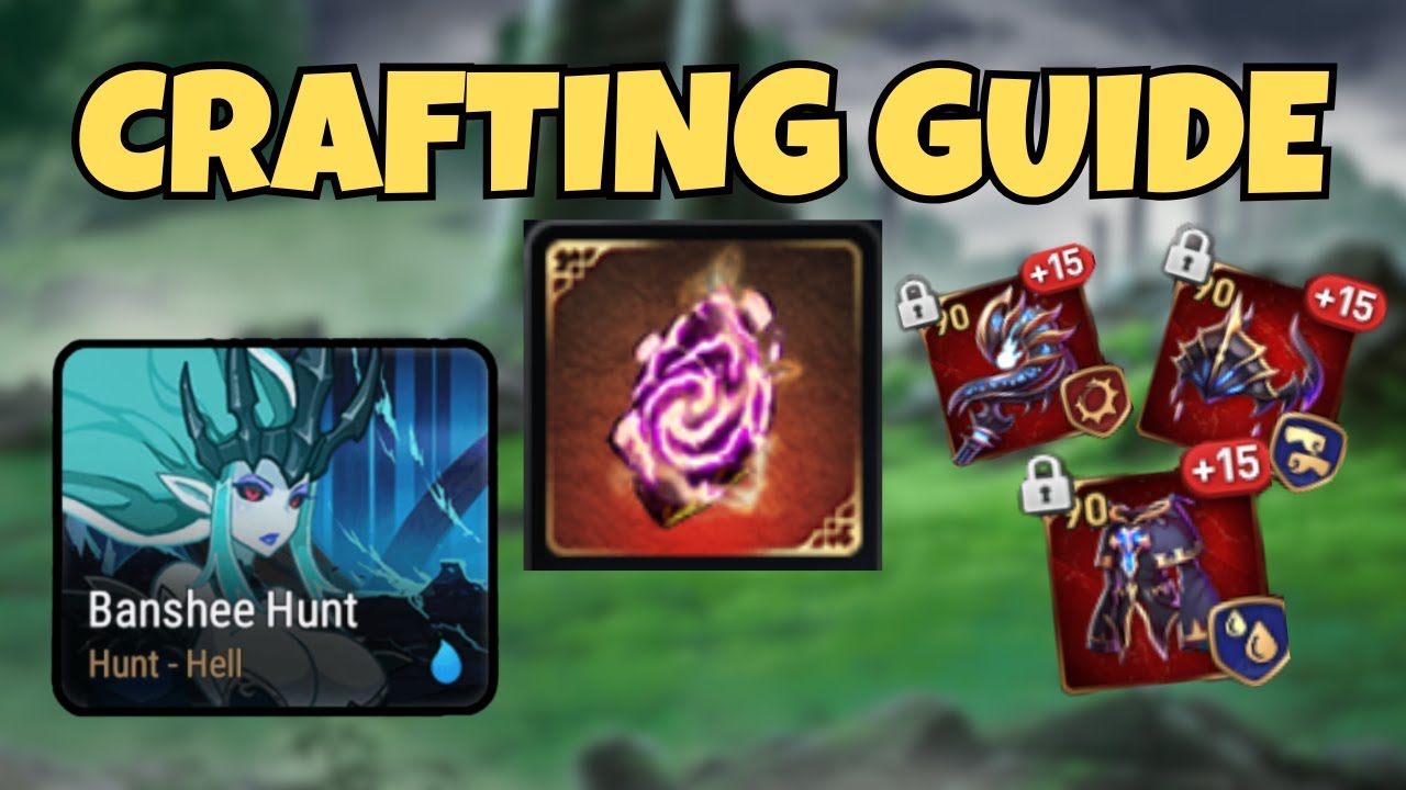 HOW TO CRAFT YOUR BANSHEE MATS EPIC SEVEN GEAR GUIDE