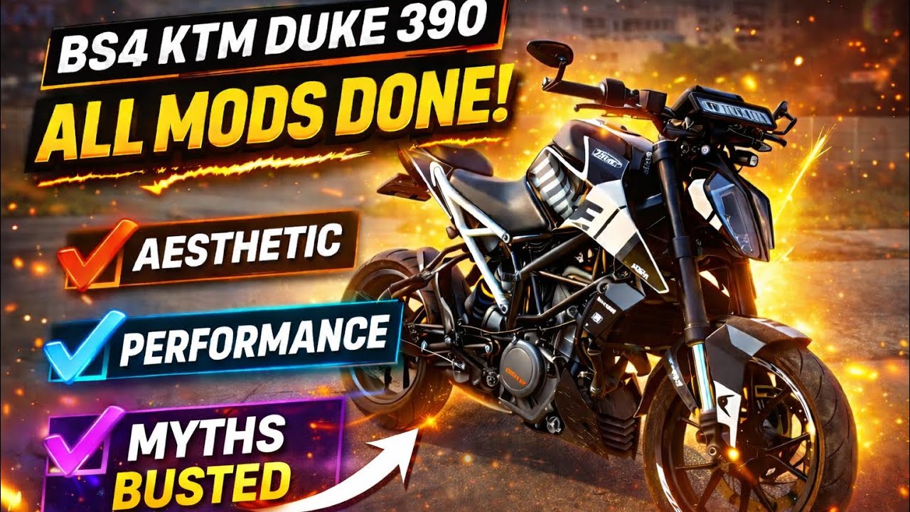 BS4 KTM Duke 390 Fully Modified Explained | @_revmax  RevMax