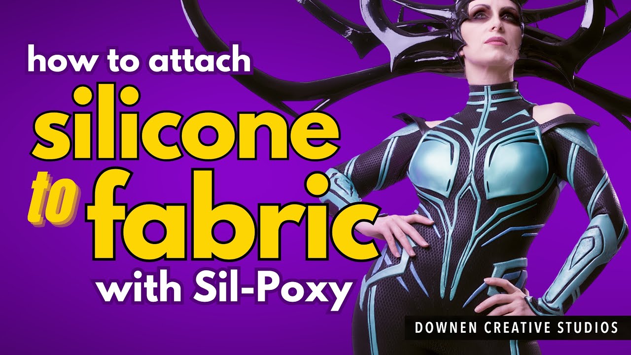 How To Attach Silicone to Fabric with Sil-Poxy