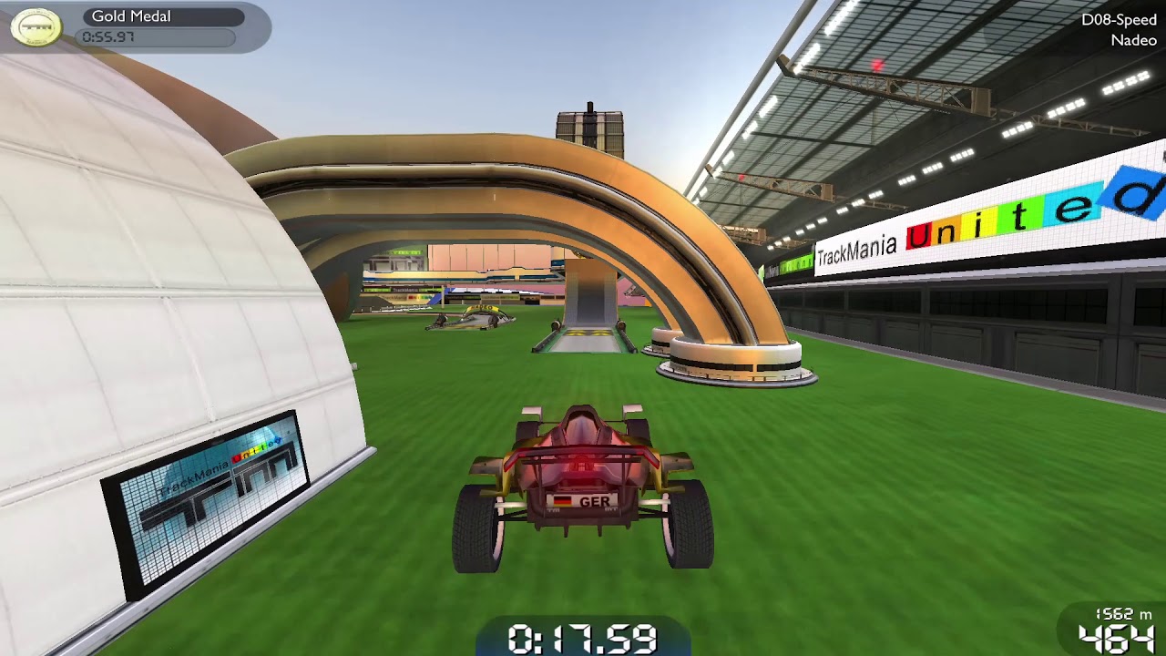 Some testing in Trackmania NF