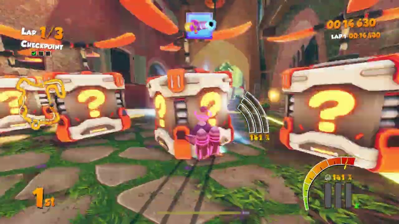 The Karters 2 Turbocharged Velo Cup with Blaster Tron (Skylanders)