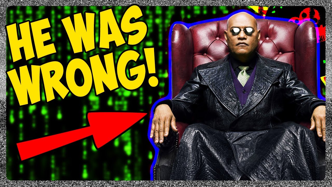 Morpheus WAS WRONG! | The flaw in the Matrix