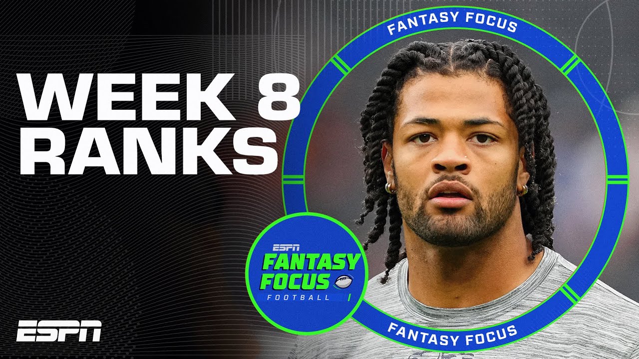 Week 8 Fantasy Confidence Meter: Who’s Safe, Who’s Risky, Who’s Exploding? | Fantasy Focus 🏈
