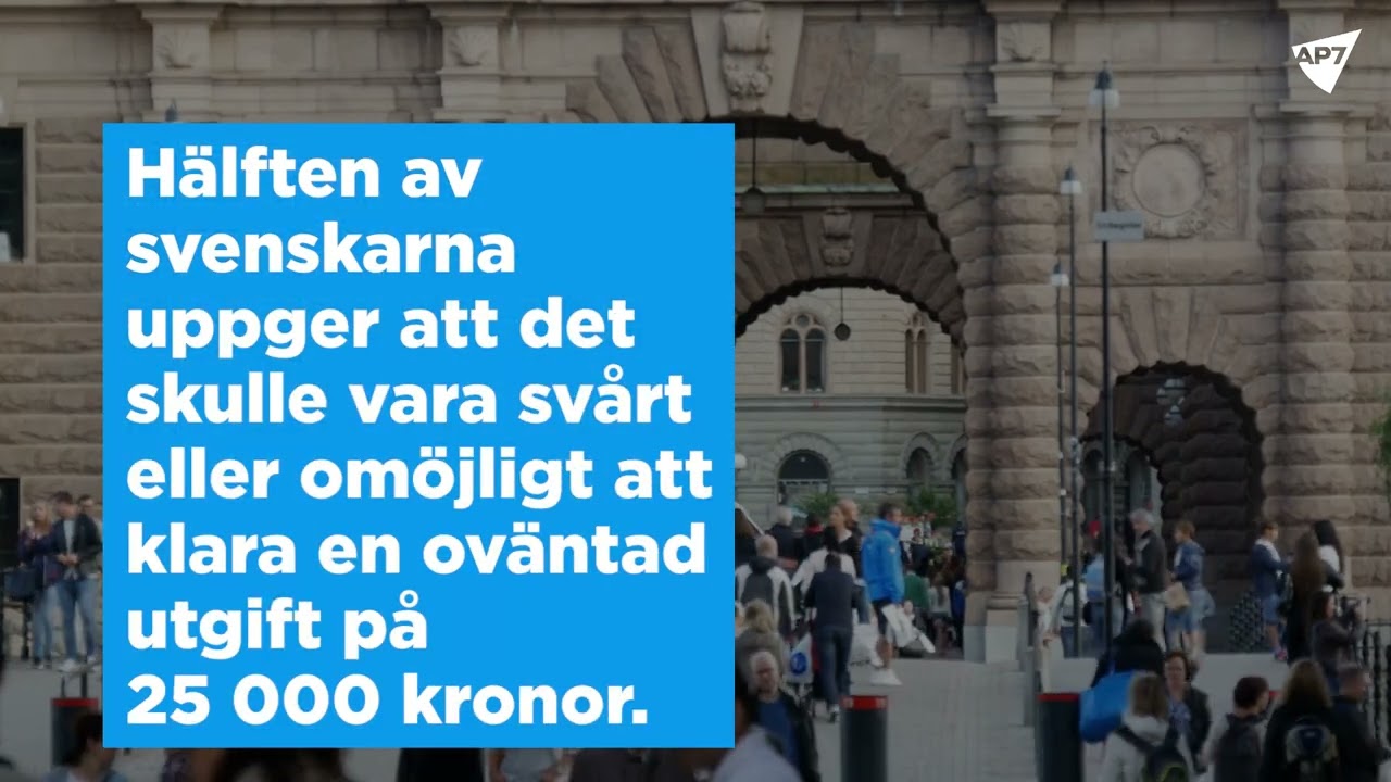 Halva Sverige saknar buffert - klarar inte oväntad räkning