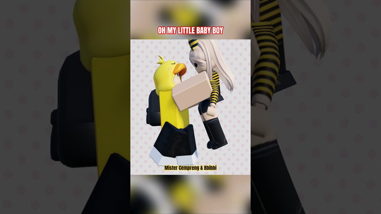 Mister Cempreng & Bbibbi | Oh My Little Baby Boy #roblox #shorts #mistercempreng  #bbibbi #mcgg