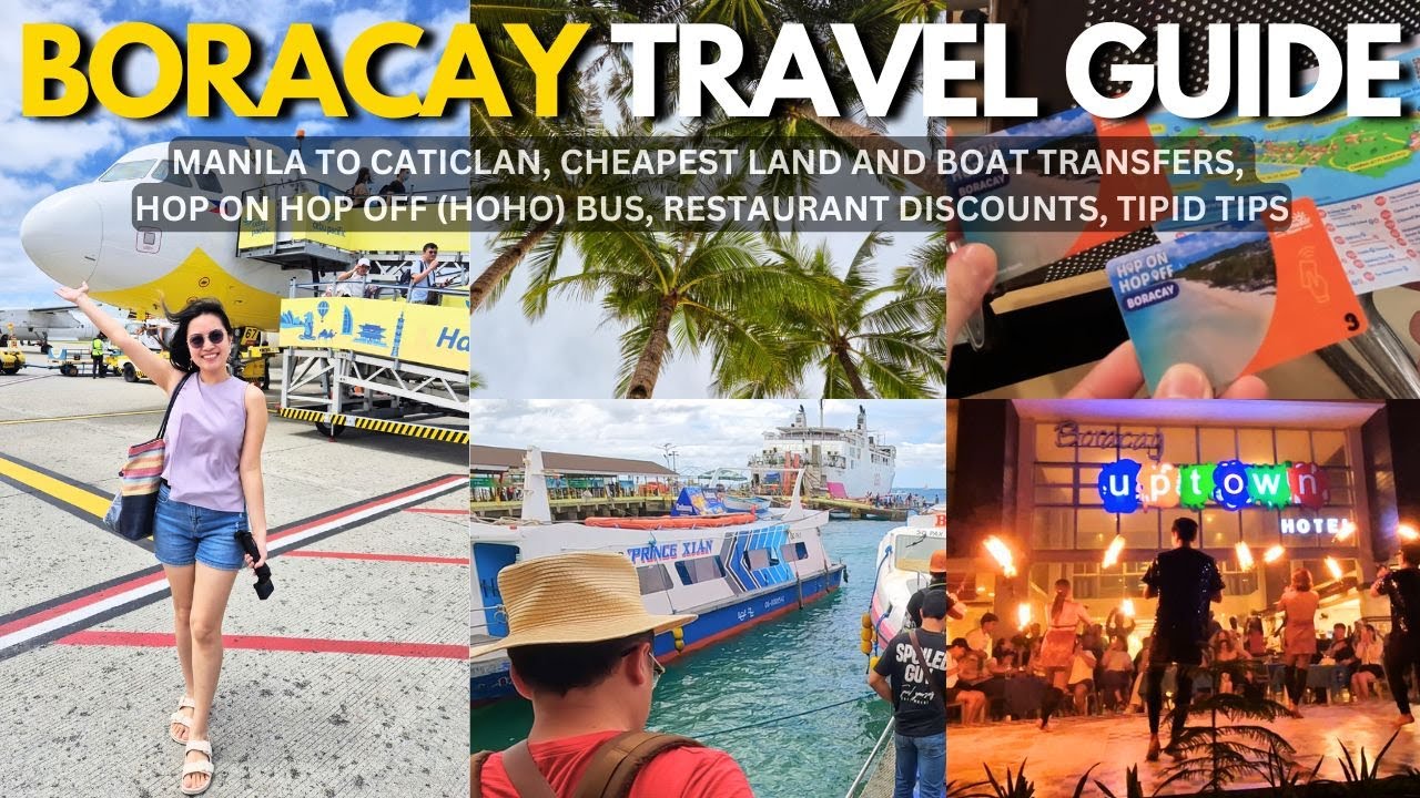 BORACAY VLOG 🏖 Travel Guide, Tipid Tips, Hop On Hop Off HOHO Bus, Dmall, Ambassador in Paradise