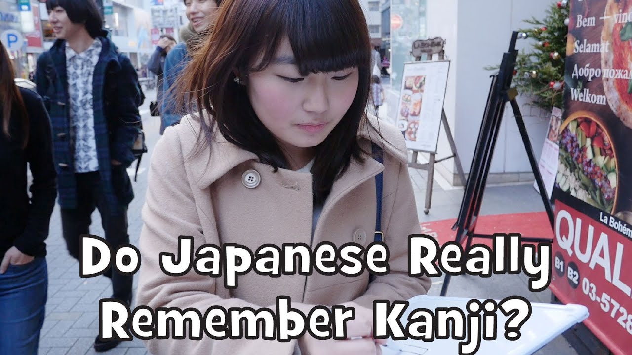 Can Japanese Actually Write Japanese Kanji?