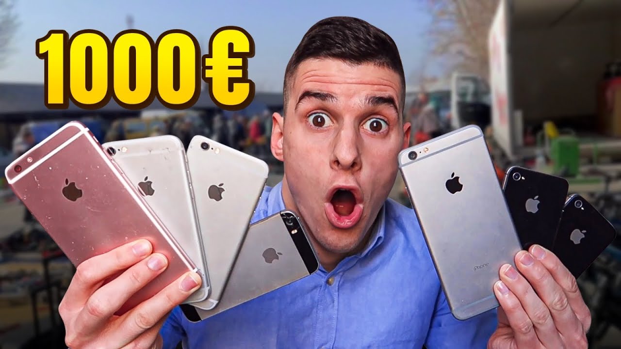 KUPIO SAM SVE iPHONE SA PIJACE *1000€*