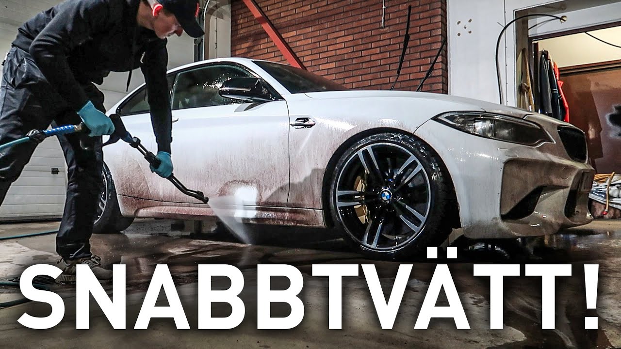 GRYM BMW M2 | SNABBTVÄTT