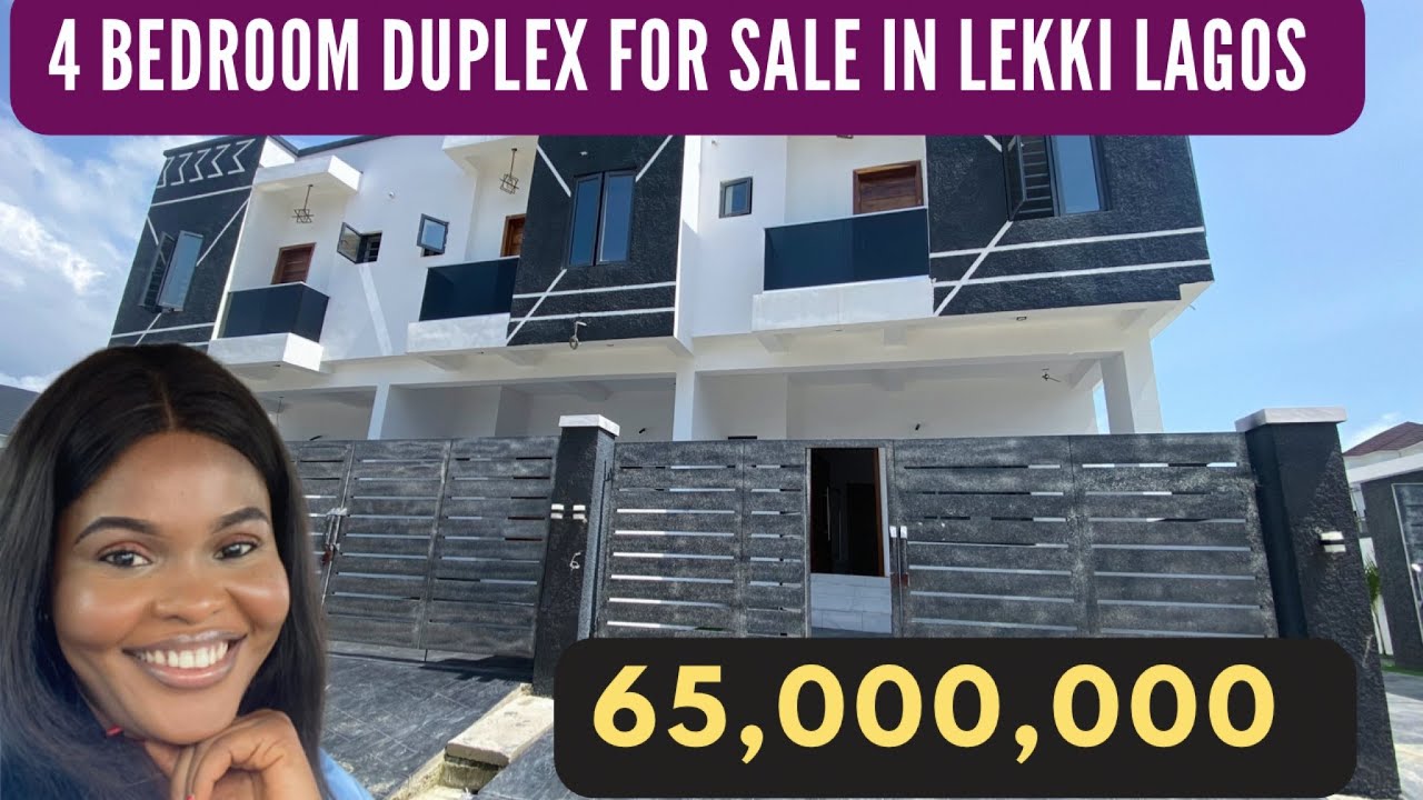 N65 Million 4 Bedroom Duplex For Sale In Lekki Lagos
