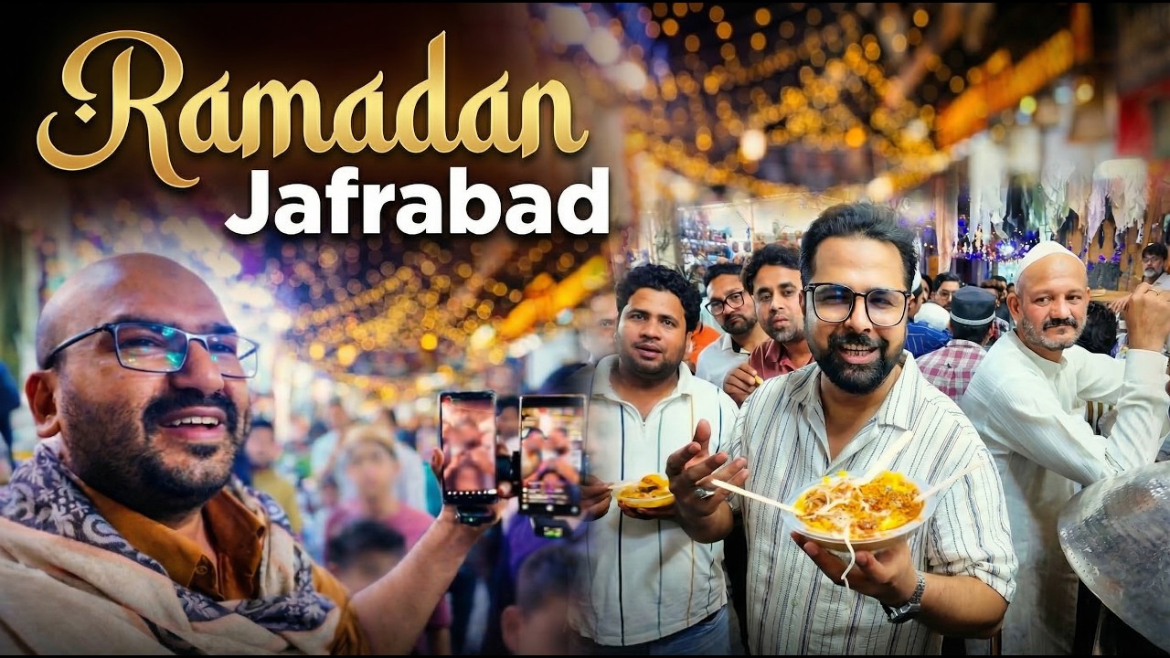 JAFRABAD FOOD TOUR ON 27th RAMADAN | @HINDUSTANLIVEFARHANYAHIYA  BADE BHAI KE SATH MAZA A GAYA