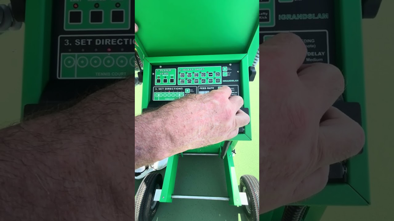 Playmate iGRANDSLAM BALL MACHINE and SERVELIFT Promo Video