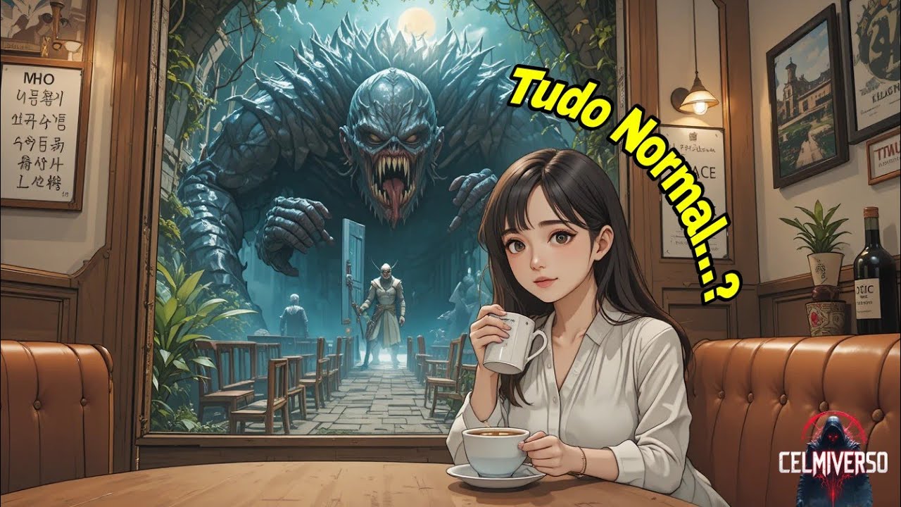 Ela Morreu de Tanto Trabalhar… e Abriu um Café na Frente do Dungeon | Recap Manhwa 
