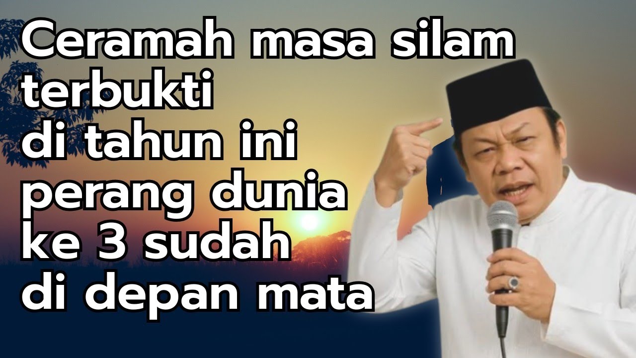 TAUSIYAH KH ZAINUDDIN MZ || CERAMAHNYA TERBUKTI TAHUN INI PERANG DUNIA KE 3 SUDAH DI DEPAN MATA