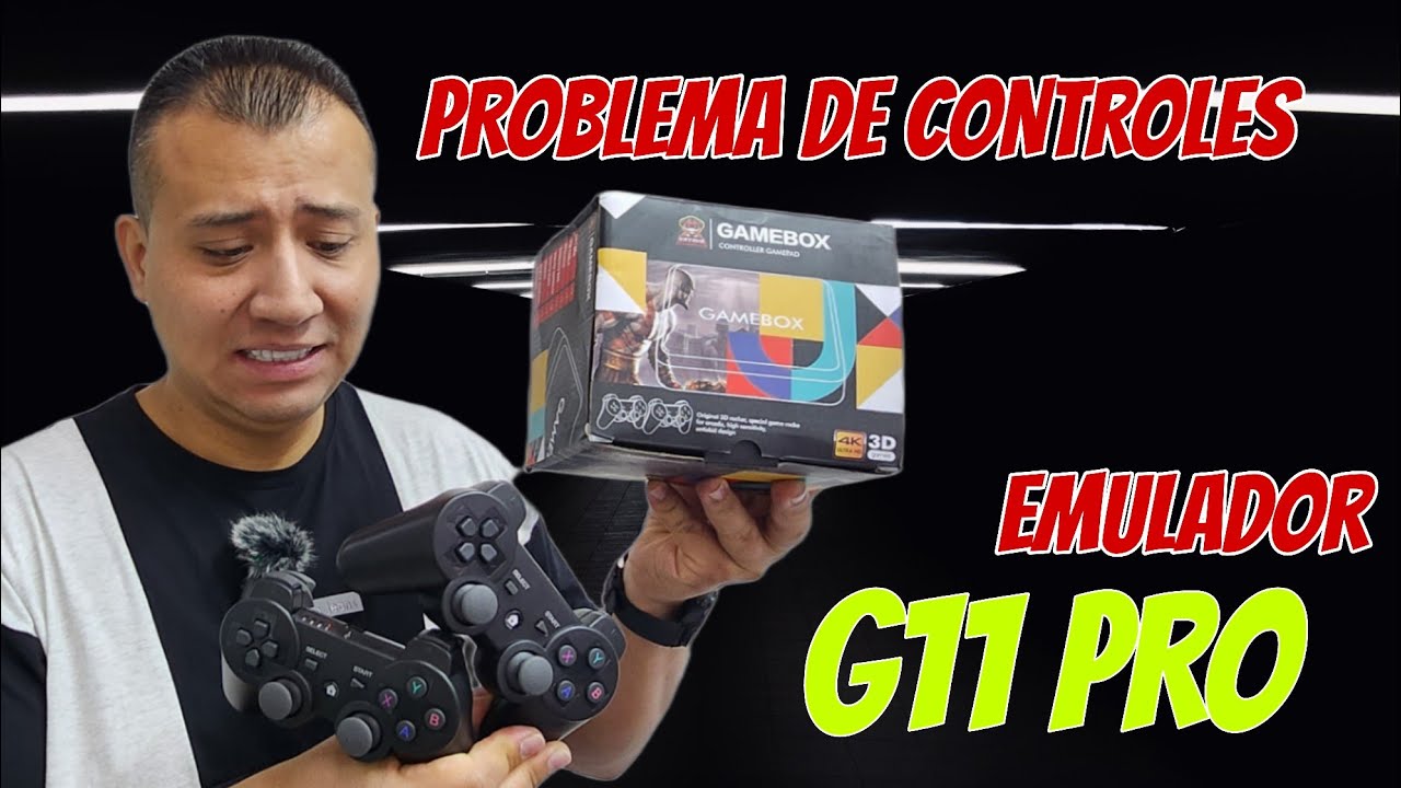 Configuración controles consola G11 PRO Solucion Problema cuando controles no vinculan