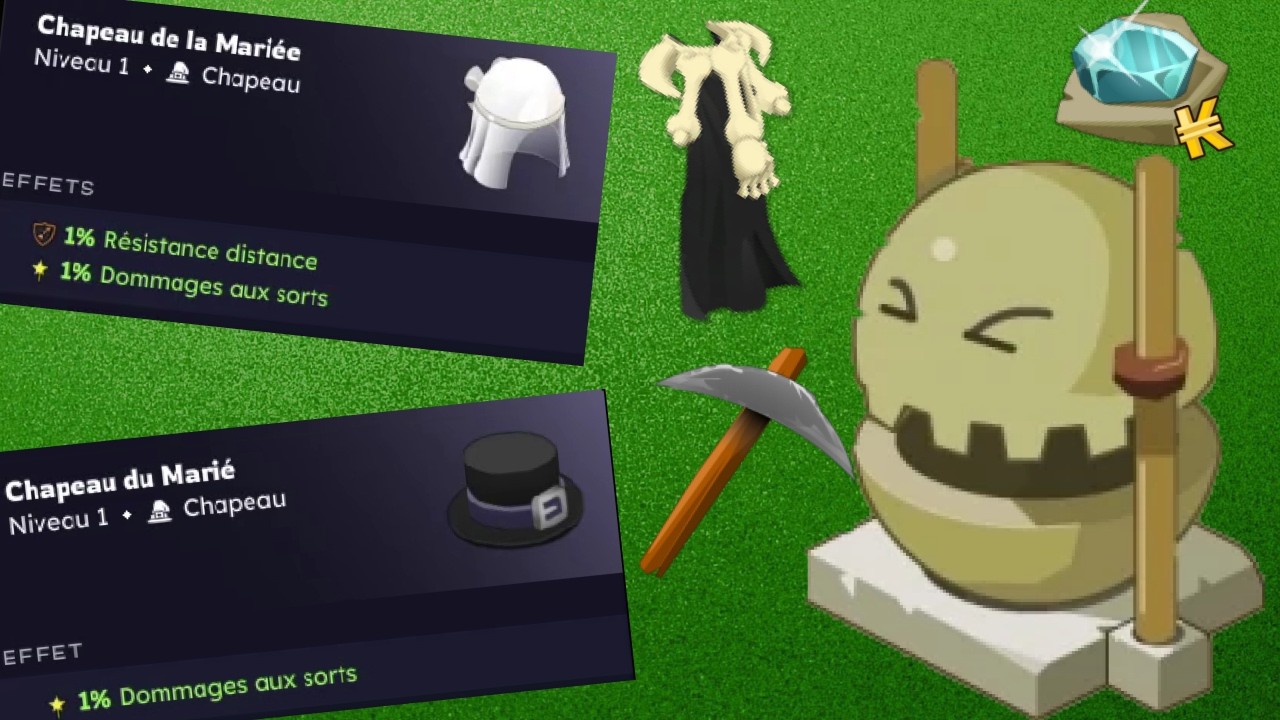 DOFUS  : BRISER DES ITEMS SANS STATS POUR NE PAS SE FAIRE DE KAMAS