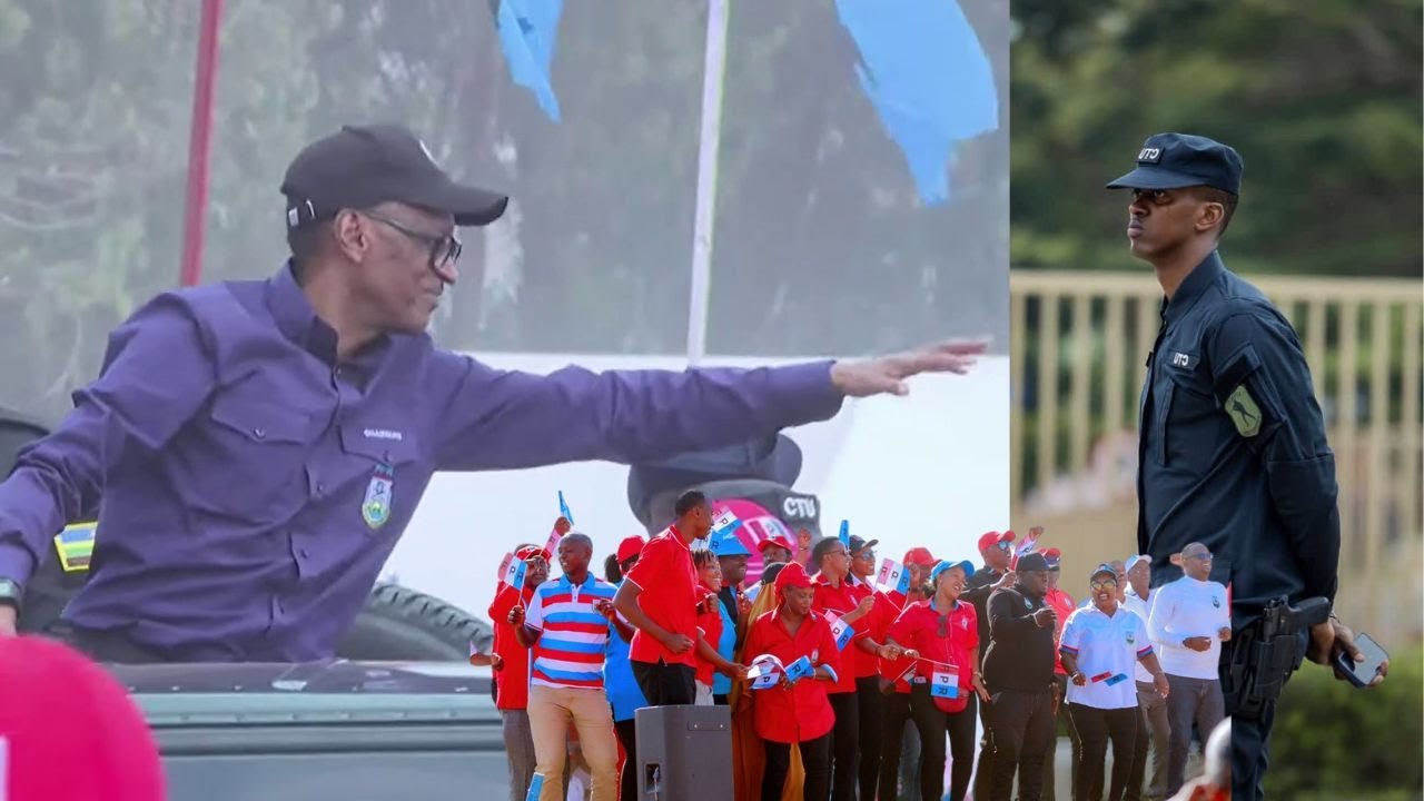 IAN KAGAME Mu BARINZE Umutekano Wa Paul KAGAME Nyamagabe | Reba Uko YAKIRIWE