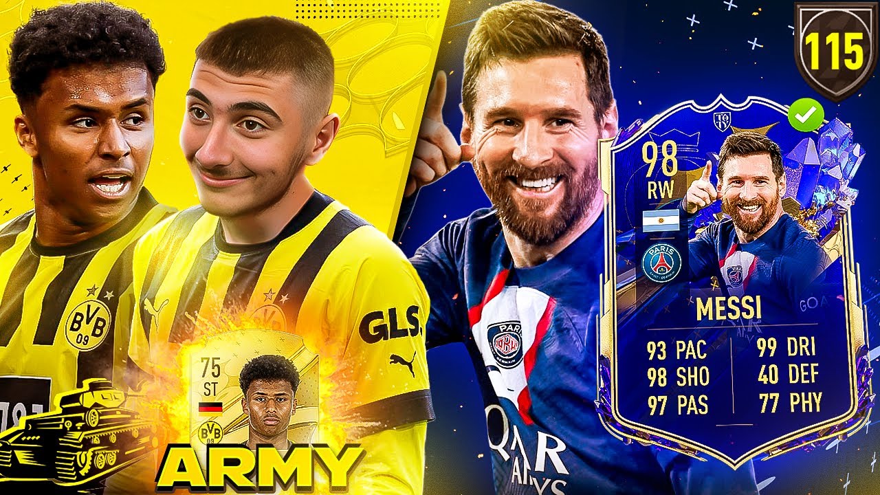 I Used 98 TOTY Messi On The RTG!