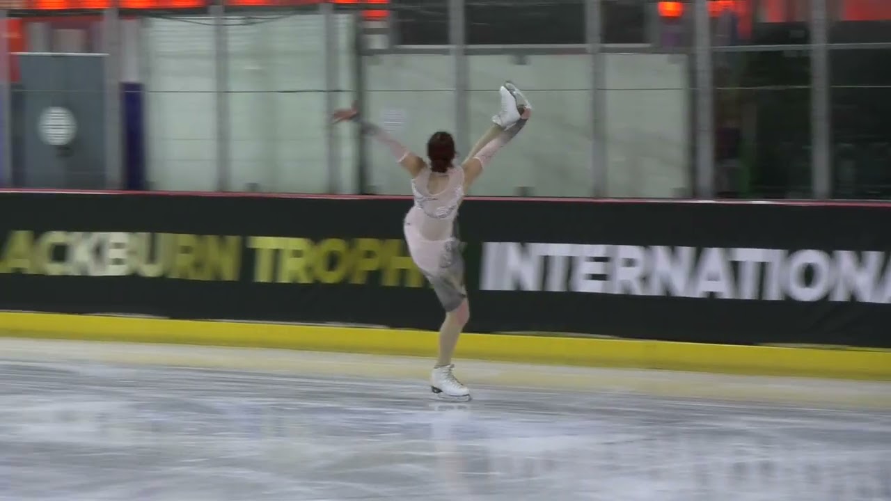 Marina Nikolova - Free Dance - Solo Ice Dance - Junior - Blackburn Trophy 2024