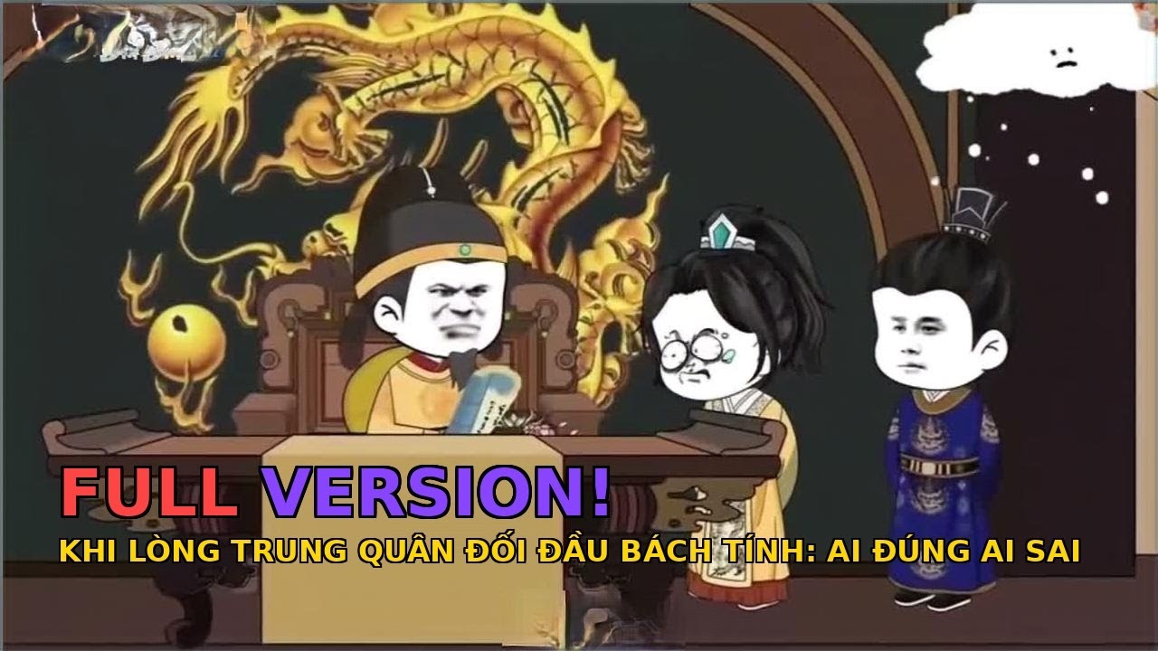 Khi lòng trung quân đối đầu với bách tính Lời giải nào cho thiên hạ.