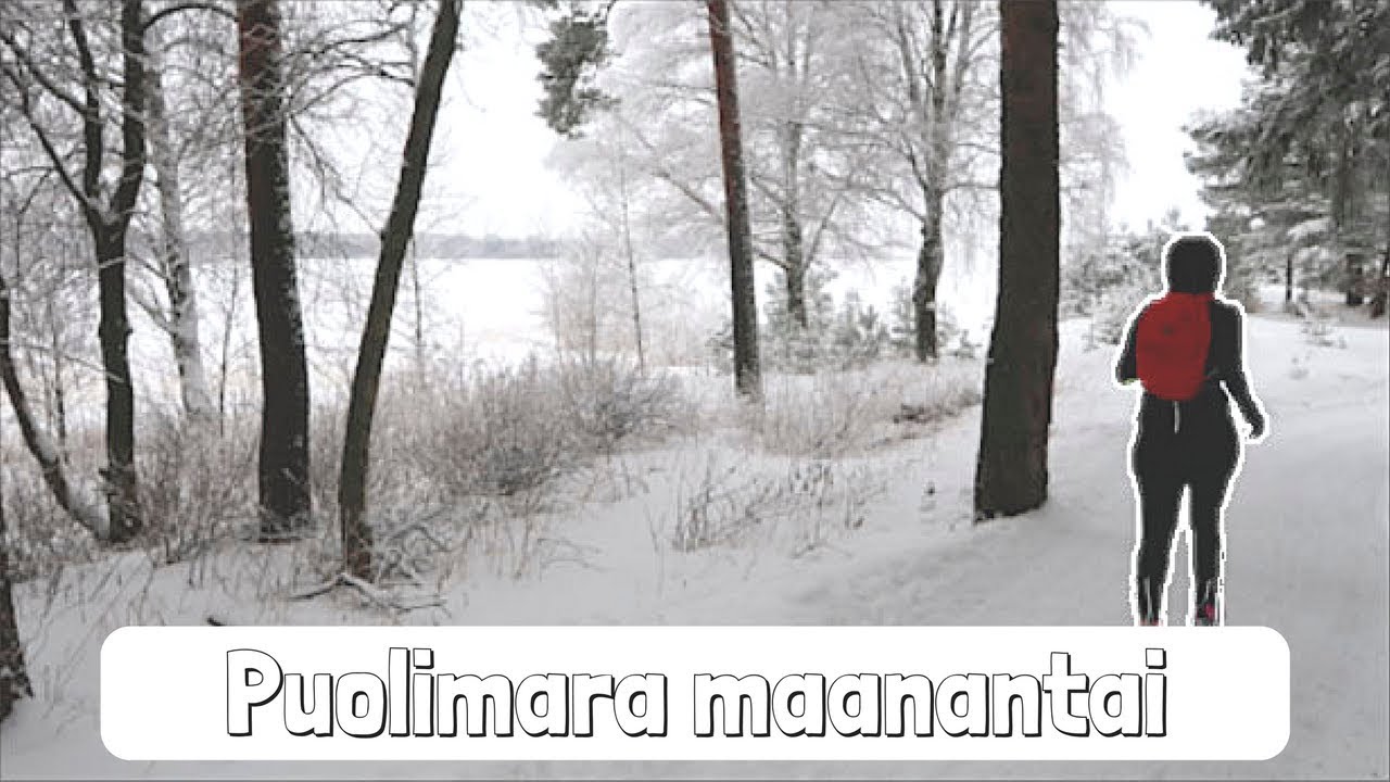 Talvijuoksu | Kaksi viikkoa dieettiä takana | Puolimaraton