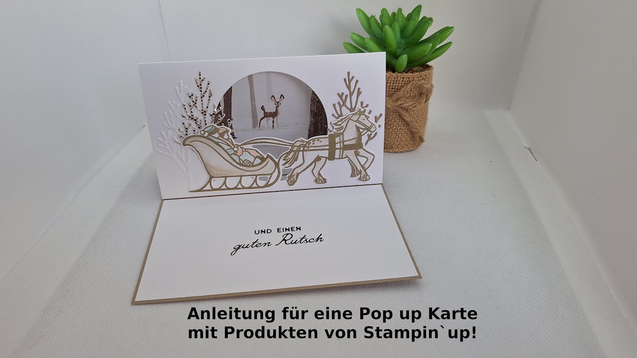 Anleitung für eine Pop up Karte