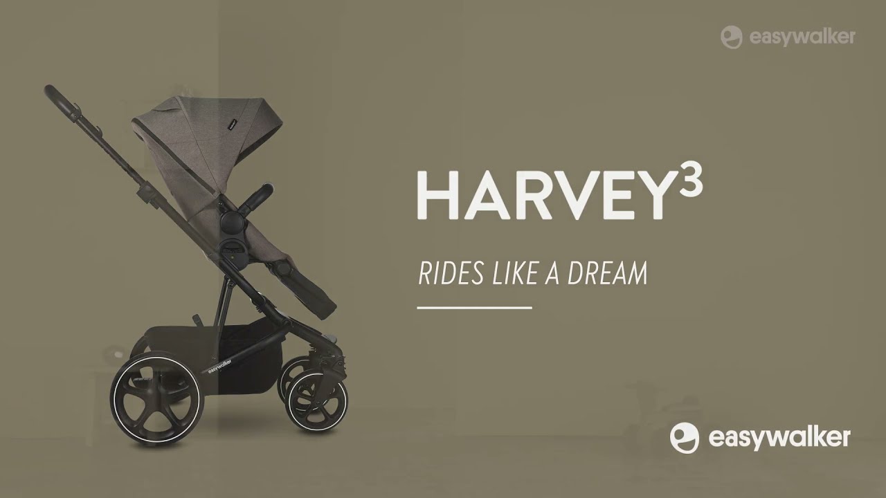 Easywalker Harvey 3 - детская коляска с большими колёсами