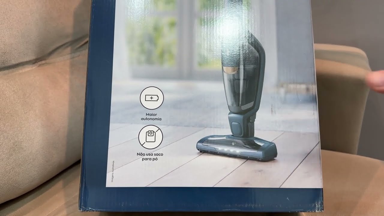 ASPIRADOR DE PÓ SEM FIO ERG28 - UNBOXING E IMPRESSÕES