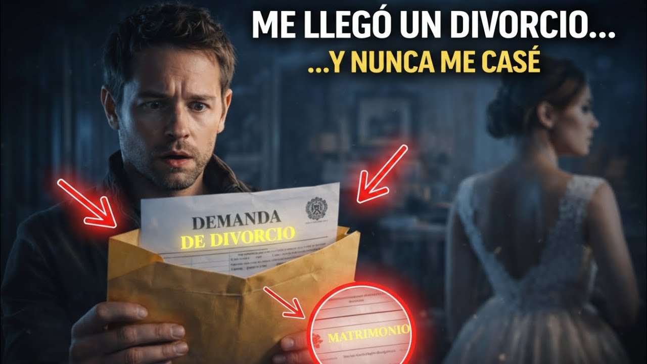Me llegó una DEMANDA DE DIVORCIO… y yo NUNCA me había casado