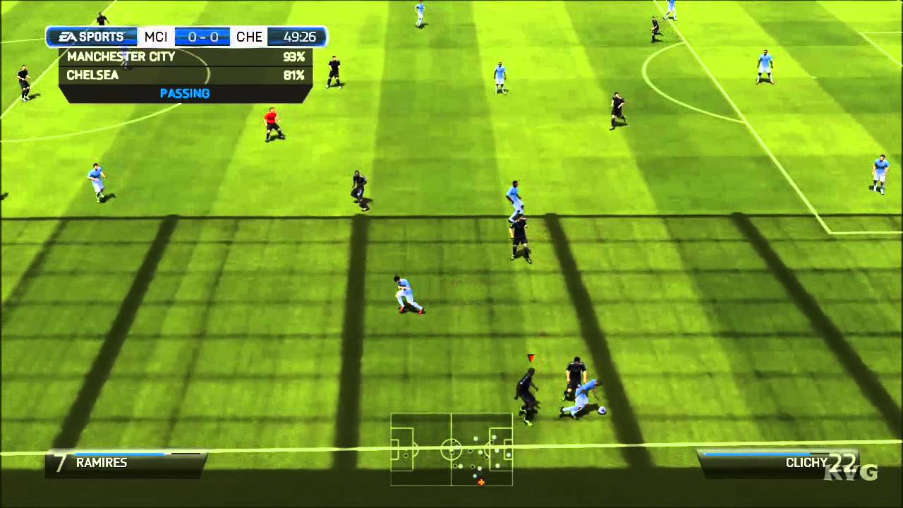 FIFA 14 - Manchester City vs Chelsea Gameplay [HD]