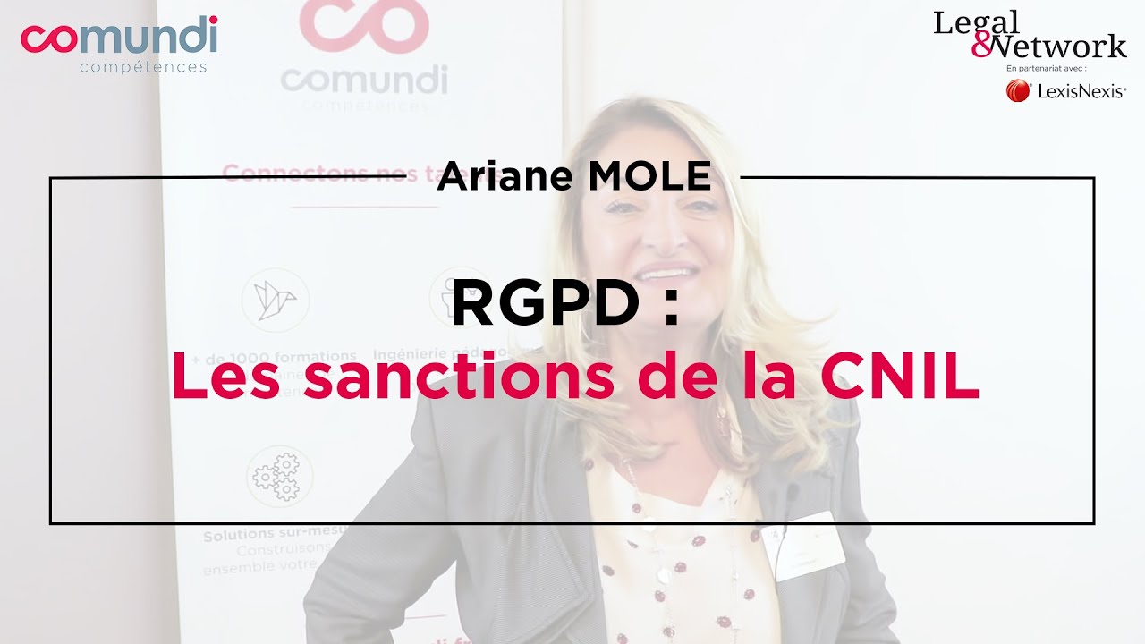 RGPD : Les sanctions de la CNIL