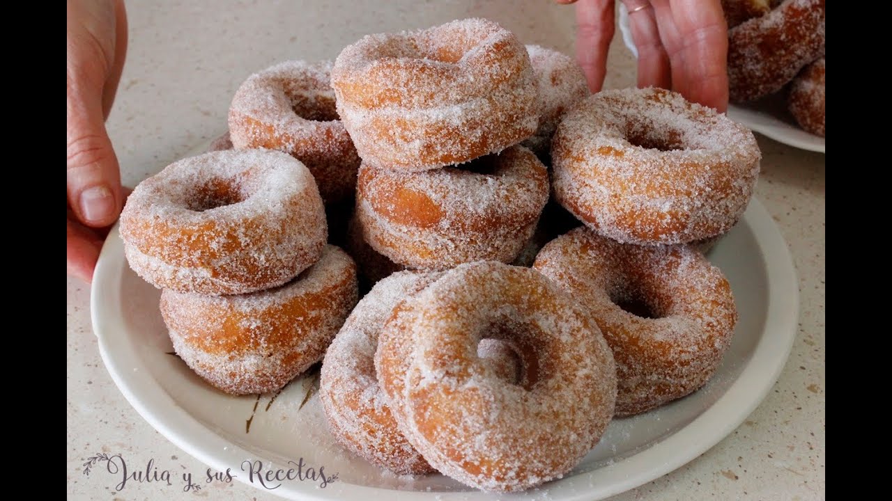Roscos fritos de la abuela Mercedes😍RECETA DE MI MADRE