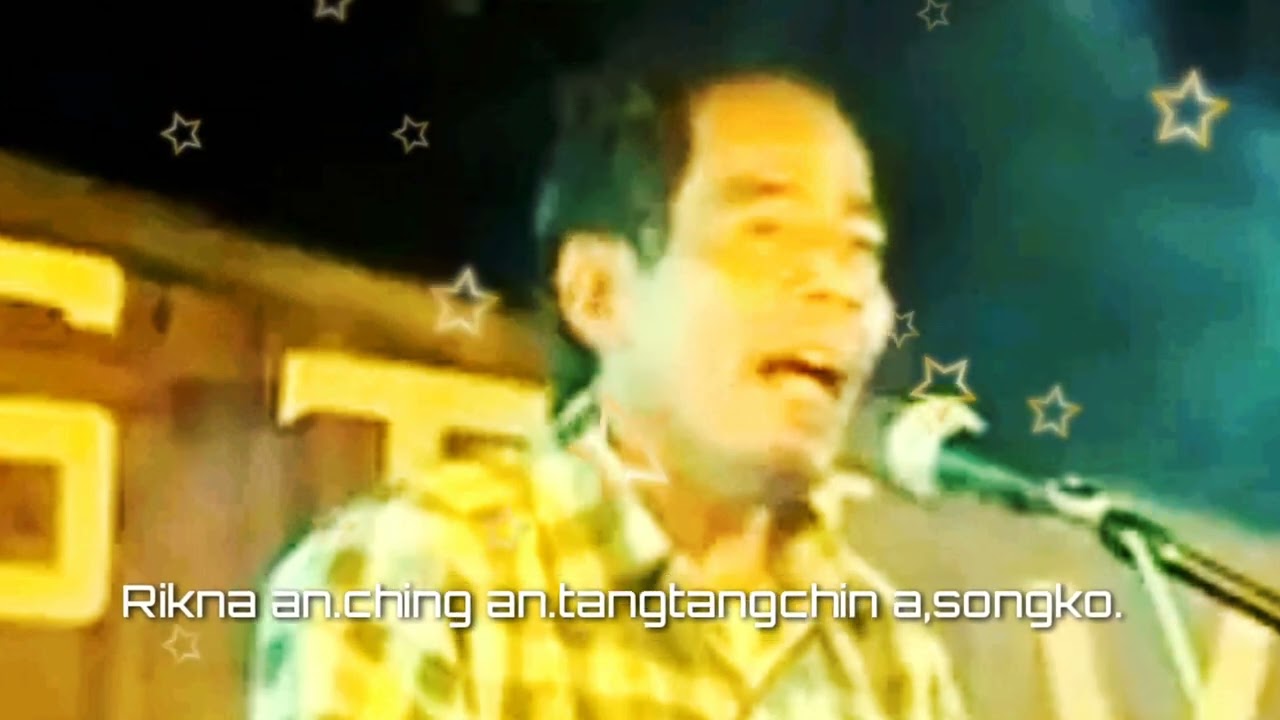 Rikna an.ching an.tangtangchi a.songko.(Old election song) Lt Hamilton momin.