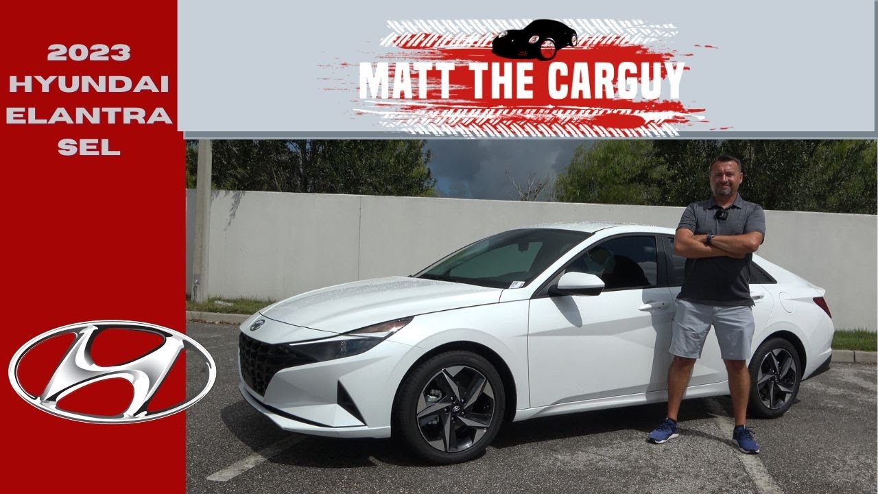 Hyundai Elantra SEL 2023 года — это экономичный компактный седан. Обзор и тест-драйв.