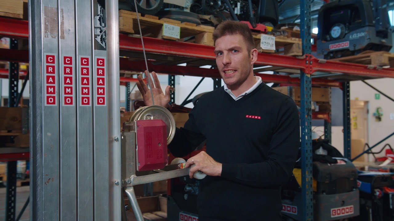 Cramo Work Hacks - Material lift