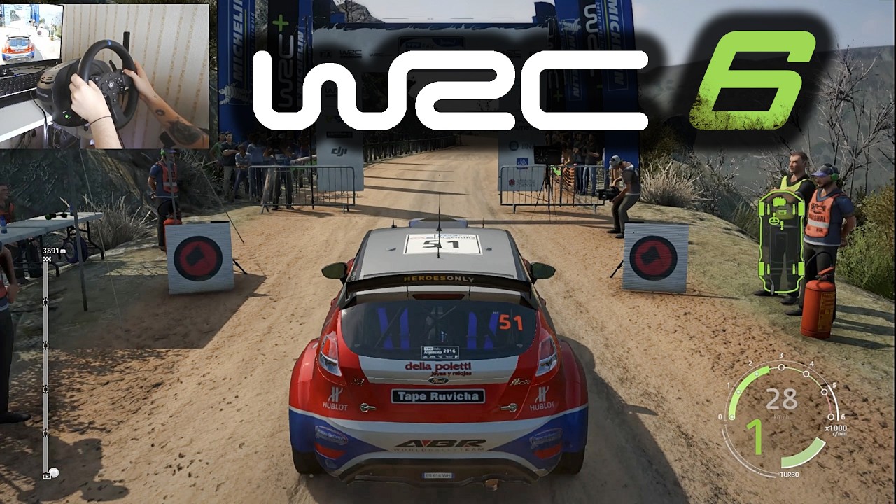WRC 6 с Roku 2026?! 🔥 Ралли Аргентины #6 Thrustmaster T300 RS | Геймплей на ПК