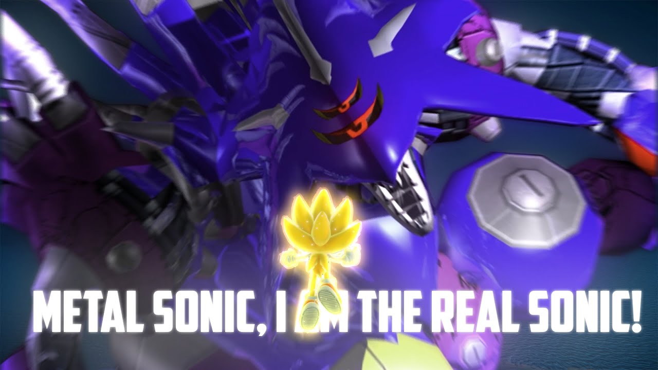 Sonic Frontiers: Super Sonic VS Metal Overlord Titan!