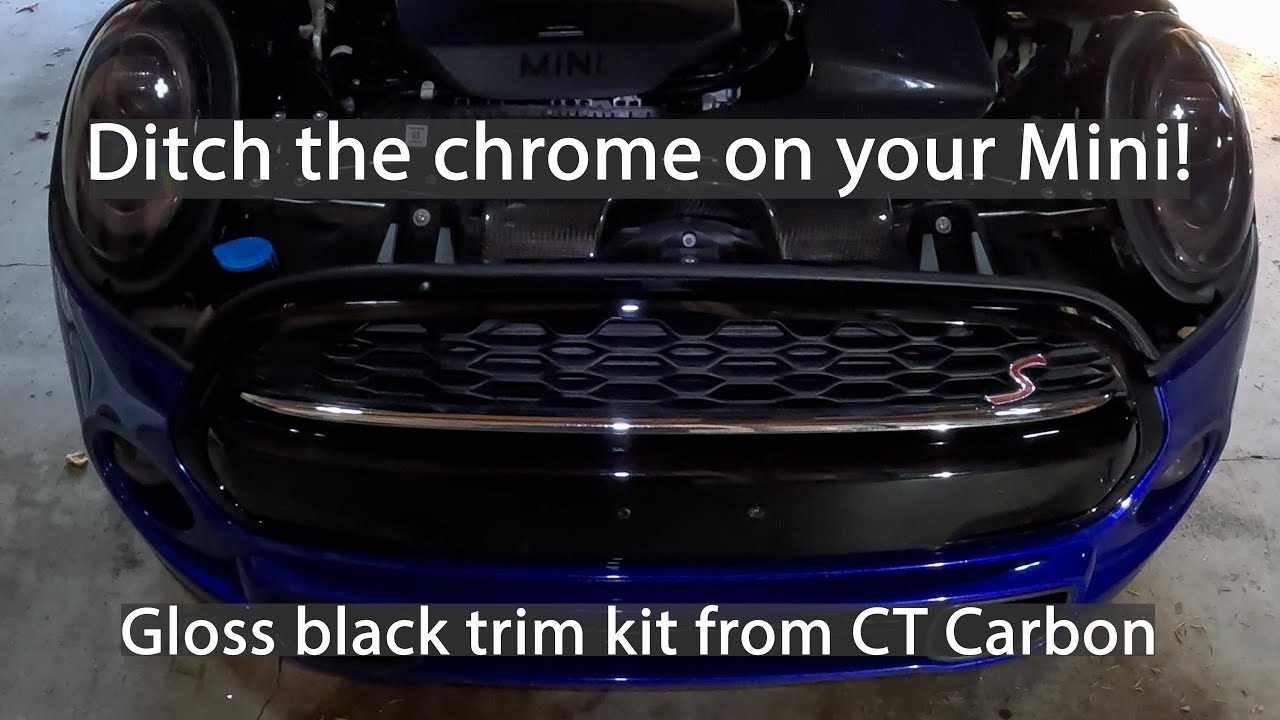 Tired of the mismatched chrome on your Mini?  Easily upgrade with this DIY and CT Carbon!