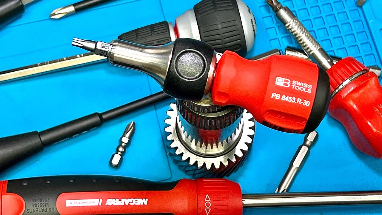 Слишком много шума? Трещотка с коротким храповым механизмом PB Swiss Tools PB-8453 R-30 Insider