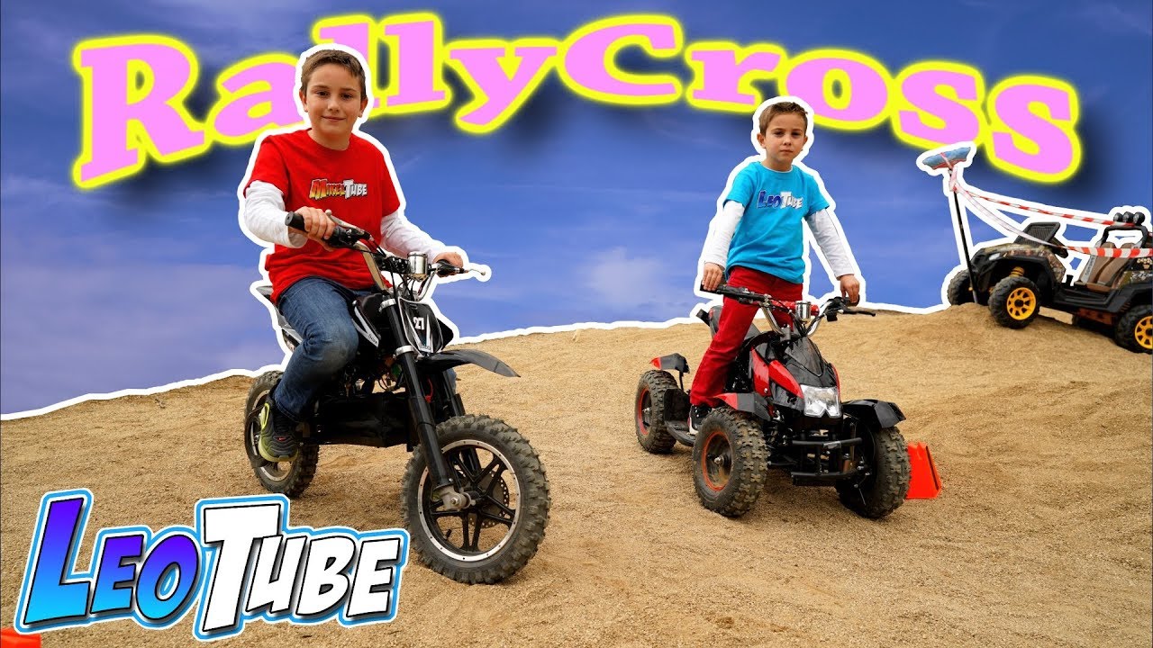 La gran carrera de Leo y Mikel en Moto y Quad el&eacute;ctricos para Ni&ntilde;os