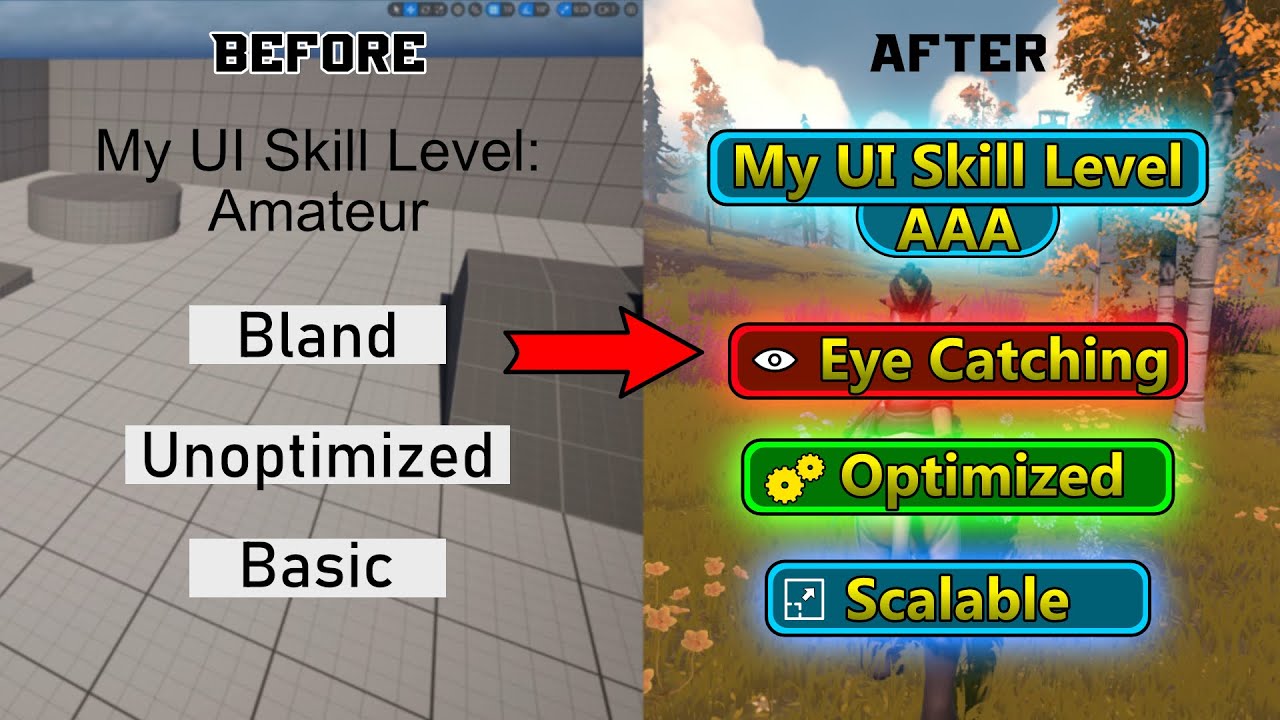 Unreal Engine 5 Beginner Tutorial Create AAA Quality UI and HUD