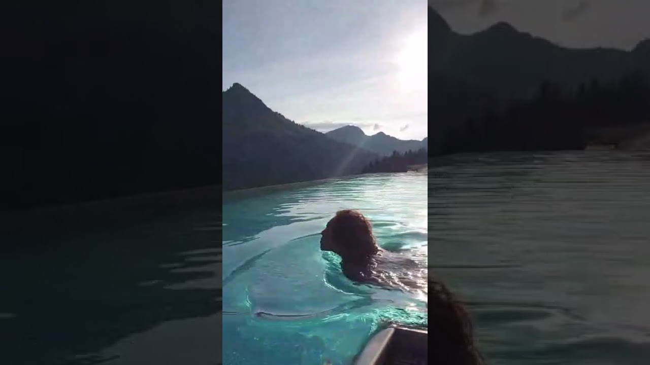 Hotel Alpenstern has the most epic infinity pool in Austria!