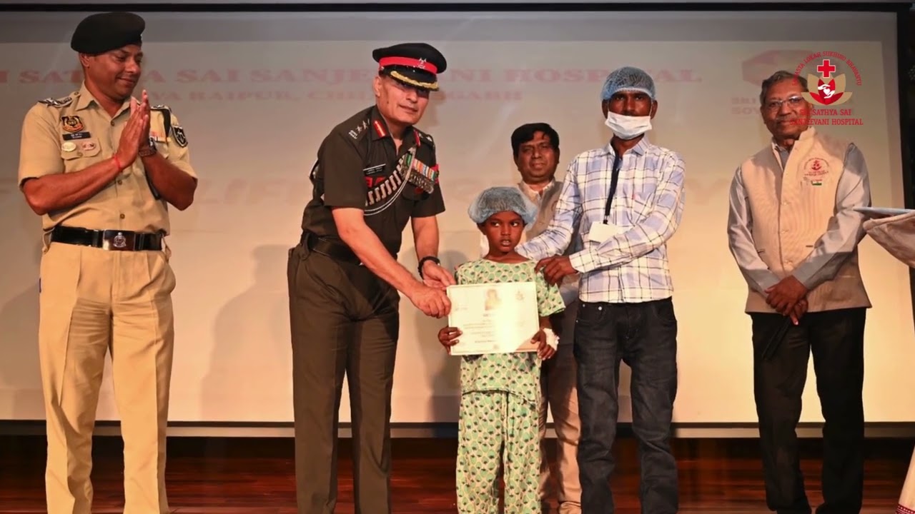 Celebrating 77 years of the Republic - Sri Sathya Sai Sanjeevani Hospital