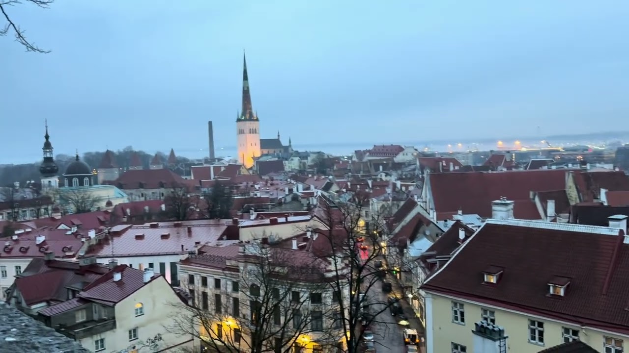 Old Town Tallinn from Kohtuotsa Viewing Platform